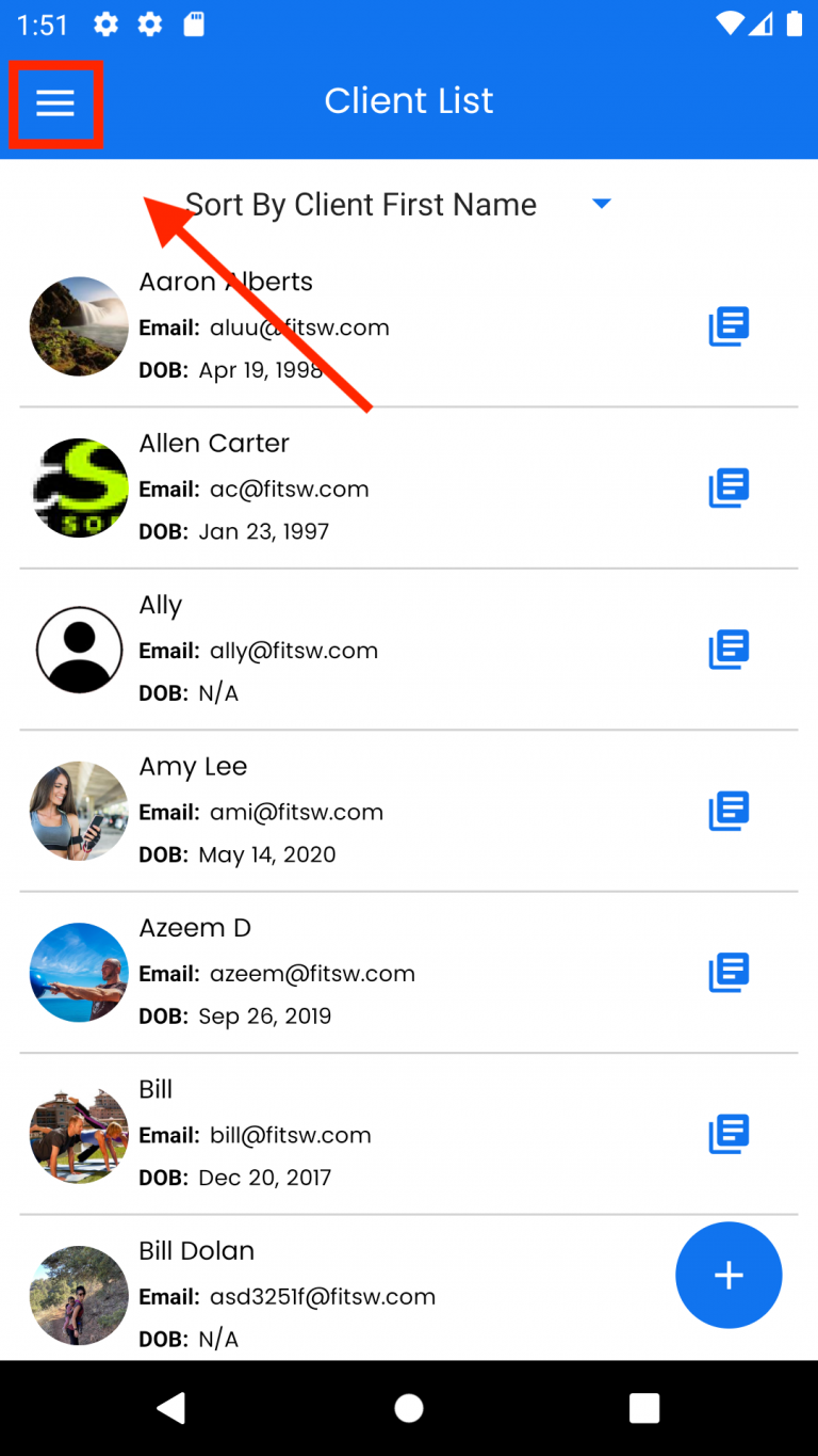 How To View Progress Graphs & Tables (Android) as a Trainer