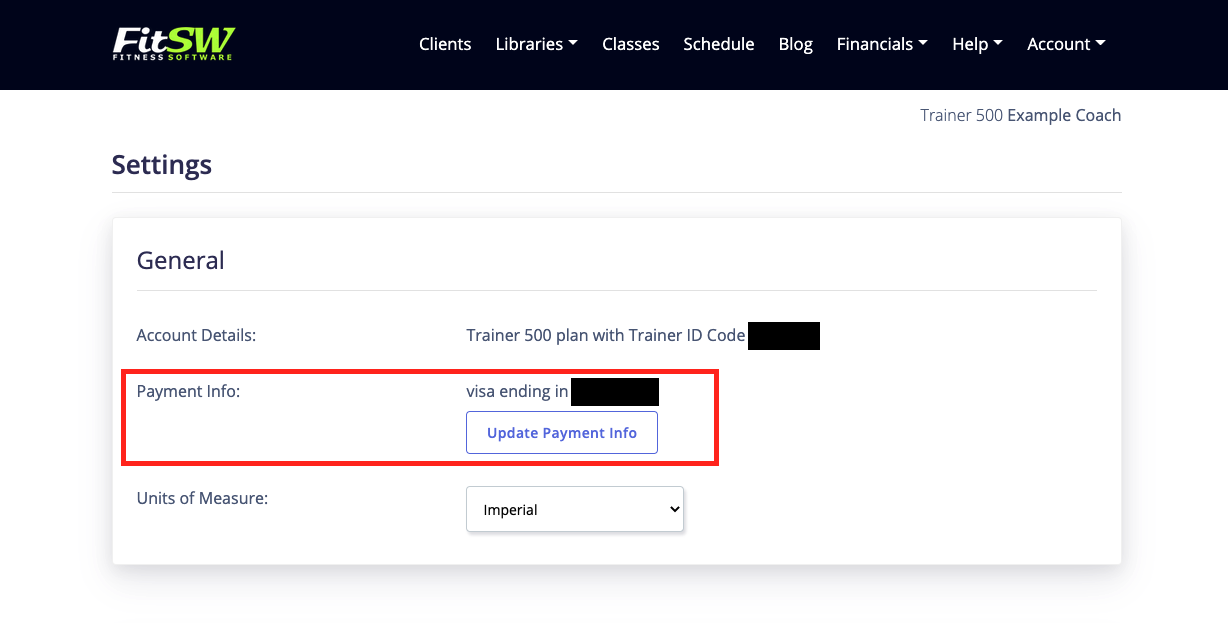 How To Update Your Payment Information ()